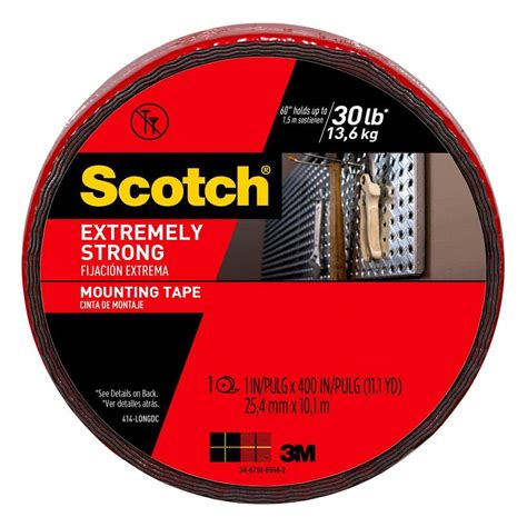 double sided tape home depot|3m extremely strong mounting tape.